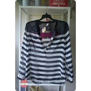 2 for $10 / Nautical Long Sleeve Blouse